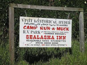 Camp Run A Muck Sign Hyder 120